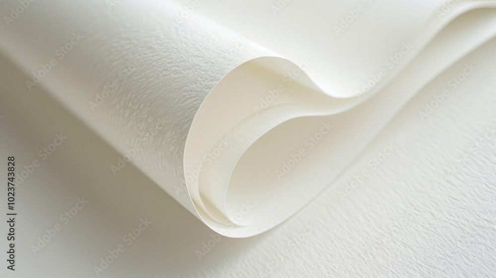 Crisp white paper texture, ideal for creating a fresh and pristine backdrop for photography Crisp white paper texture, ideal for creating a fresh and pristine backdrop for photography