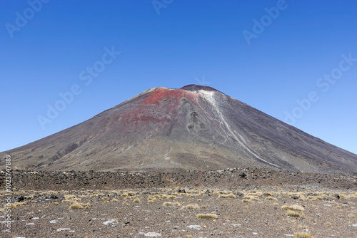 Fotografie Mount Ngauruhoe (Mount Doom LOTR), Tongariro Alpine Crossing, Tongariro National