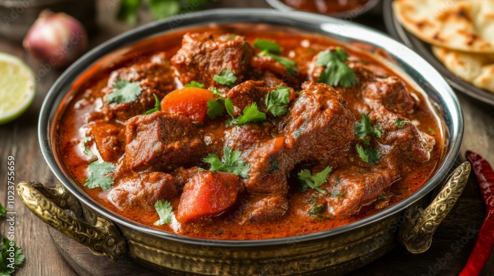 Flavorful Spicy Curry with Vegetables and Herbs Flavorful Spicy Curry with Vegetables and Herbs