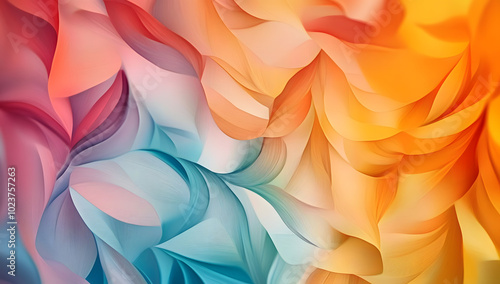 An abstract wallpaper background illustration in generative AI.