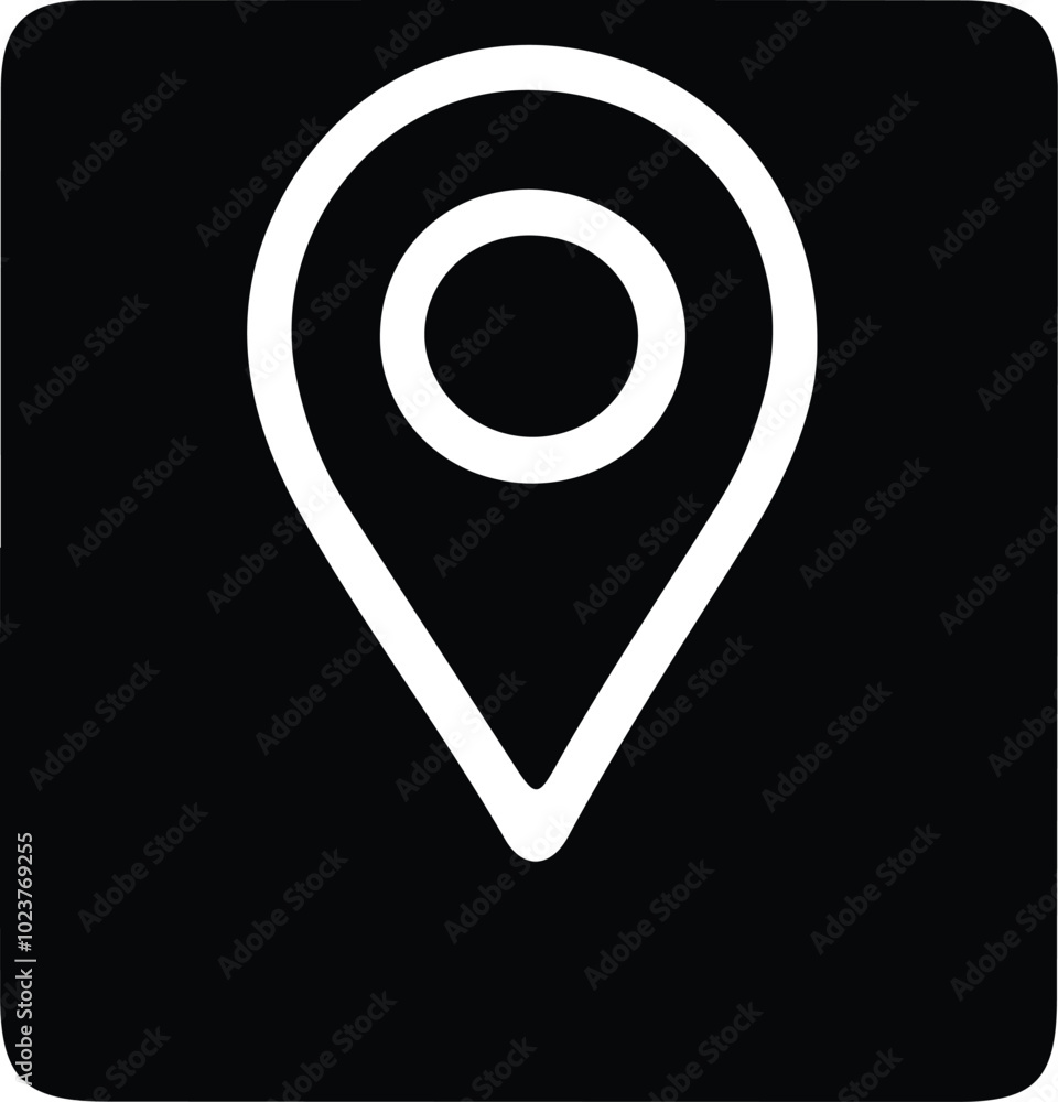 map pointer icon illustration map pointer icon illustration