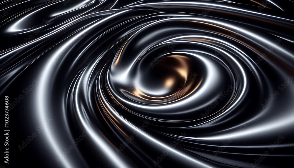 grey sleek satin fabric texture with a shiny, reflective surface, perfect for formalwear or glamorous home decor designs,generative ai