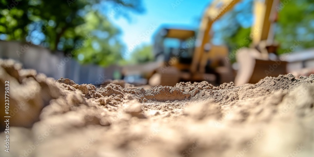 Obraz premium Importance of Grading in Construction and Site Development