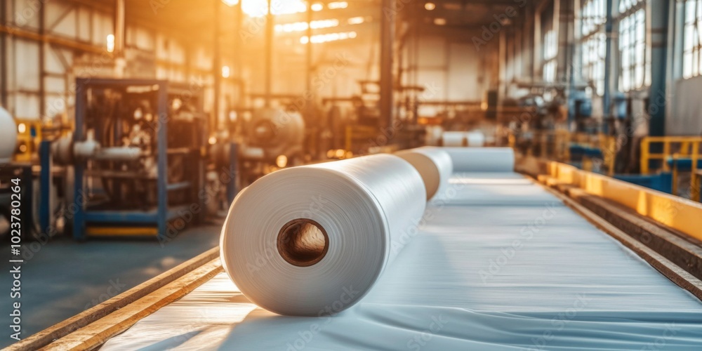 Efficient paper production in a mill factory setting. Efficient paper production in a mill factory setting.
