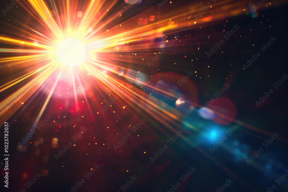 Lens flare effects for high quality images with abstract designs. Lens flare effects for high quality images with abstract designs.