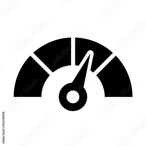 speedometer icon set. Gauge icon