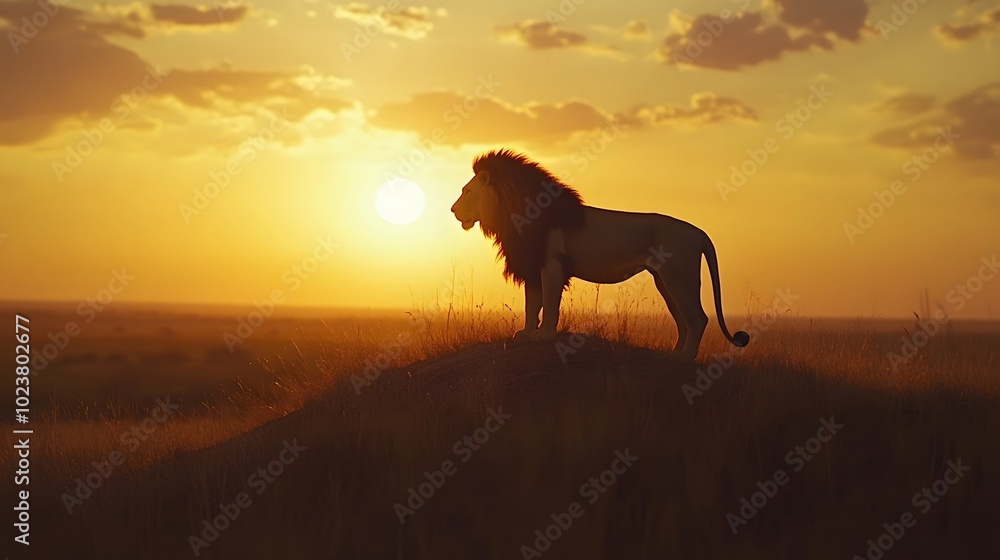Lion Posing, On the Edge and Ridge of a Large Rock, with Sunset, Lion King Style, Photo Realistic, Standard Background, Wallpaper, Cover and Screen for Smartphone, PC, Laptop, 9:16 and 16:9 Format Lion Posing, On the Edge and Ridge of a Large Rock, with Sunset, Lion King Style, Photo Realistic, Standard Background, Wallpaper, Cover and Screen for Smartphone, PC, Laptop, 9:16 and 16:9 Format