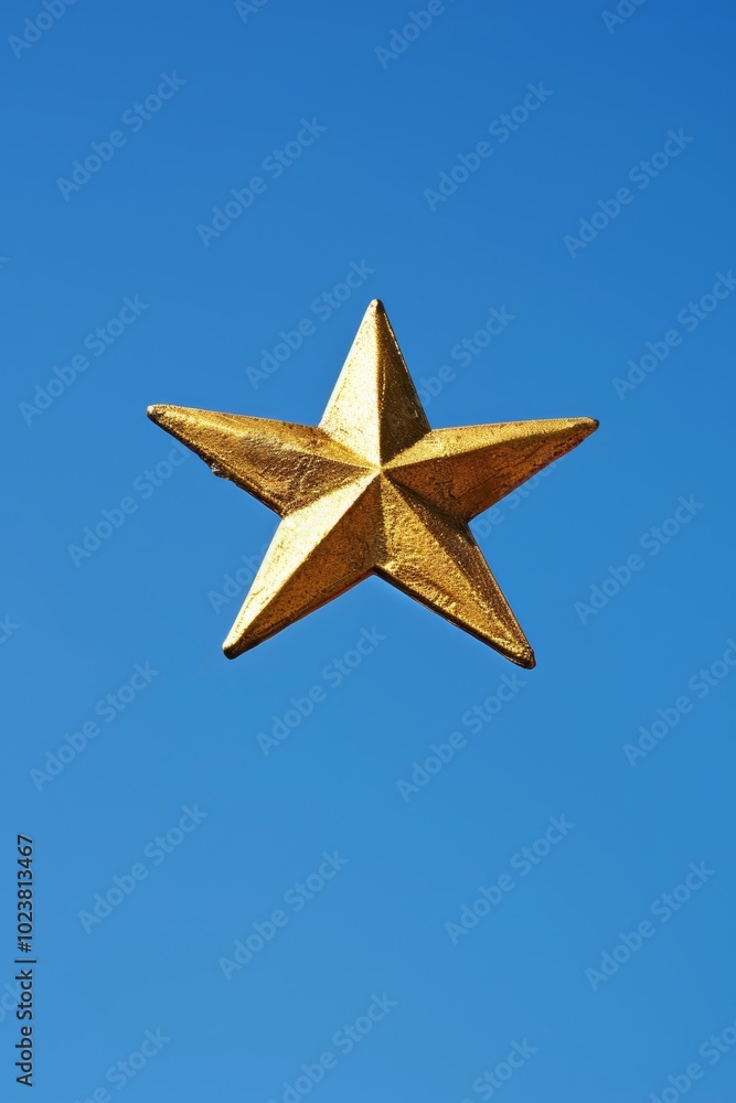 Simple success: plain background with a lone gold star. Simple success: plain background with a lone gold star.