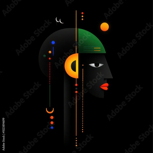 Vibrant Dia da Consciencia Negra Flat Design Concept