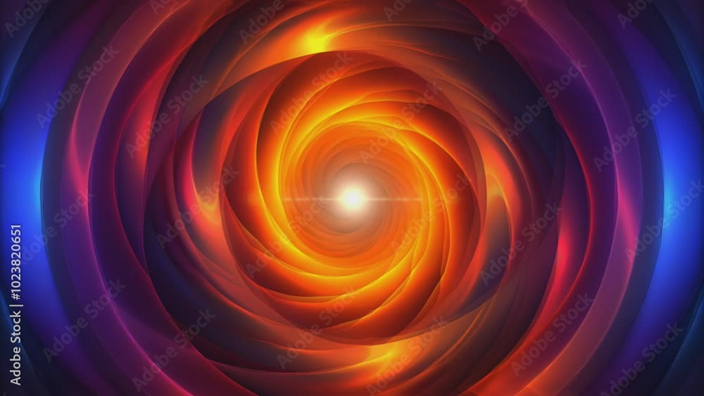 Abstract Colorful Swirling Spiral Pattern Abstract Colorful Swirling Spiral Pattern