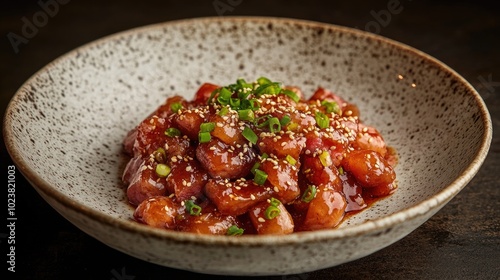 Delicious Bowl of Sweet and Spicy Red Beans