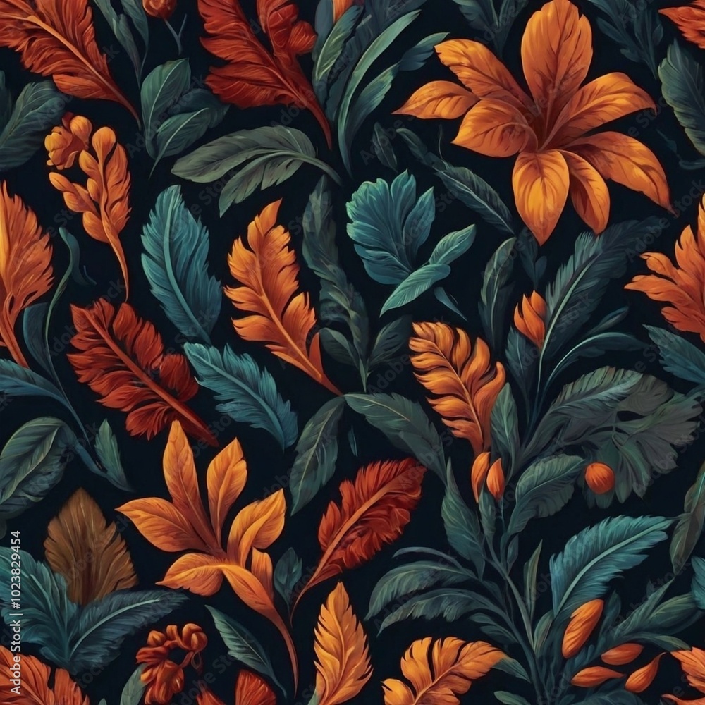 seamless floral pattern seamless floral pattern