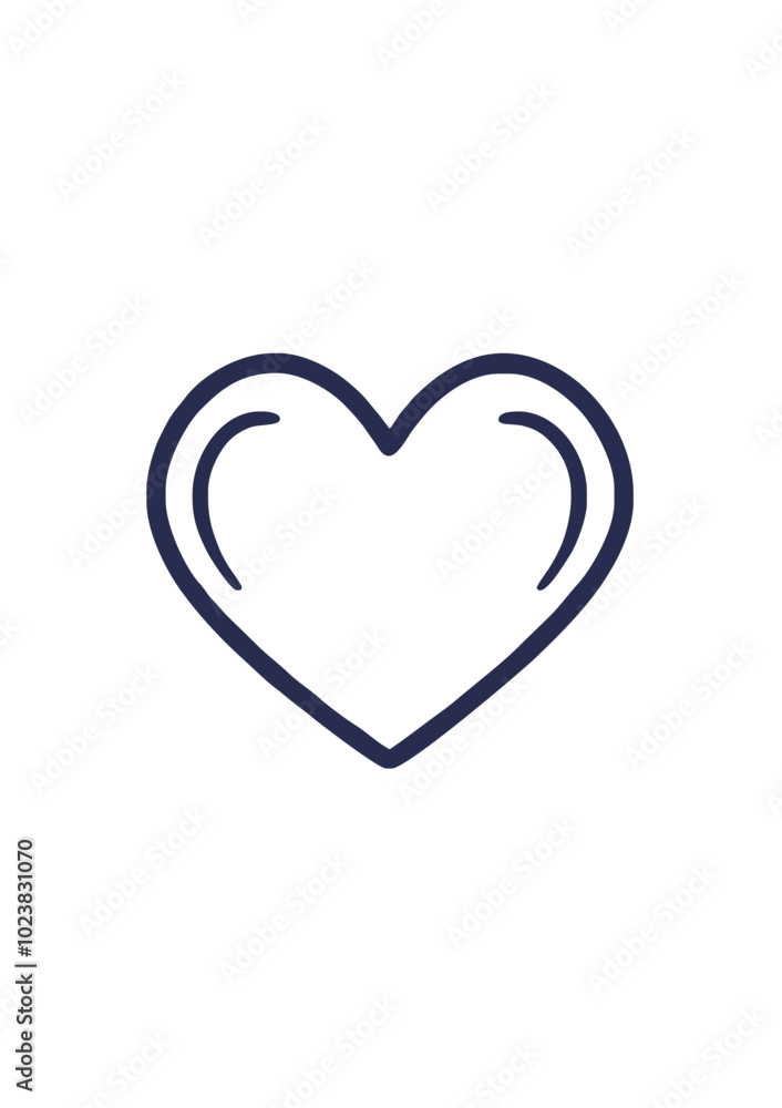 Minimalistic Vector Heart Outline with Clean Lines
Minimalistic Vector Heart Outline with Clean Lines