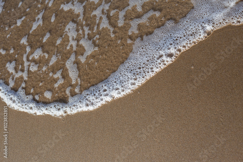 sand on the beach