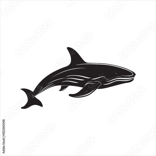 black whale,fish, dolphin, shark, animal, sea, vector, ocean, blue, cartoon, illustration, white, isolated, water, mammal, marine, fin, underwater, silhouette, nature, art, swimming, wildlife, black, 
