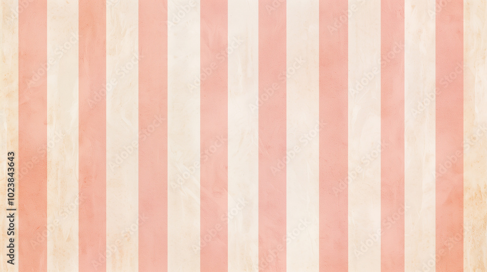 Watercolor wallpaper – delicate red stripe combined with white and beige, striped design. Watercolor wallpaper – delicate red stripe combined with white and beige, striped design.