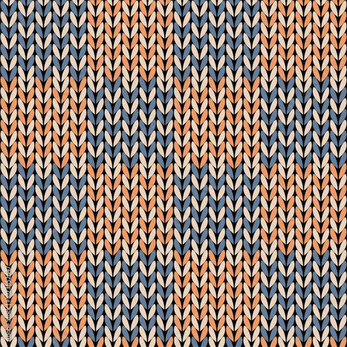 Knitted background pattern wallpaper knitting decorative print handmade textile knitting handiwork