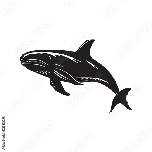 silhouette of a dolphin,fish, dolphin, shark, animal, sea, vector, ocean, water, illustration, cartoon, logo, silhouette, fin, nature, mammal, marine, underwater, swimming, tattoo, blue, art,