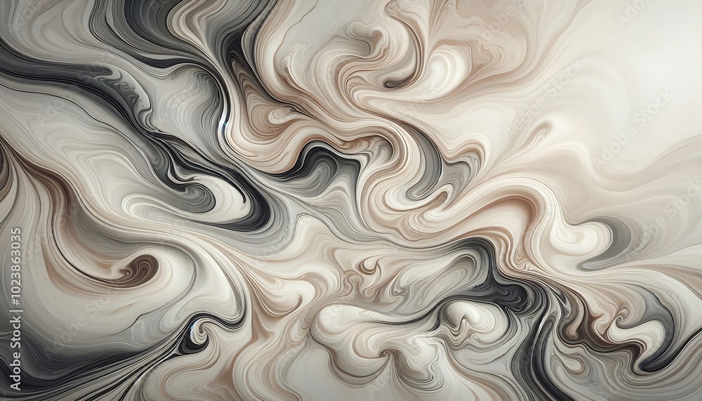 sophisticated marble background with fluid, swirling patterns in soft beige and grey tones, creating a classic and elegant look,generative ai sophisticated marble background with fluid, swirling patterns in soft beige and grey tones, creating a classic and elegant look,generative ai