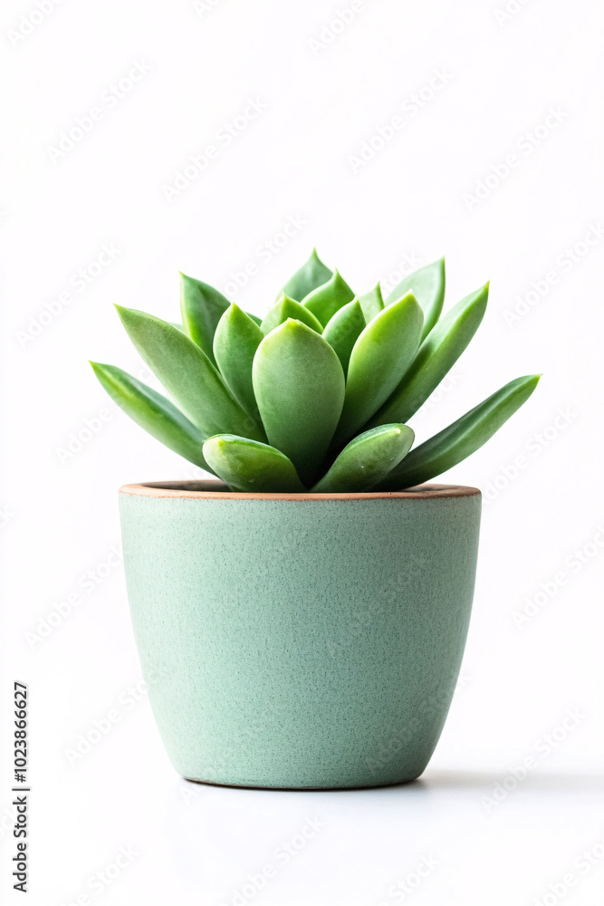 succulent plant in green pot succulent plant in green pot