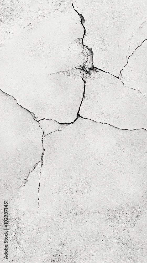 Obraz premium concrete texture, smooth and clean, subtle cracks, ideal for graphic design purposes, neutral gray color, industrial yet modern aesthetic, minimalist and versatile