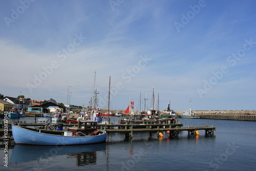 Hafen an der Ostsee