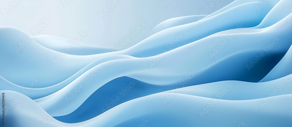 Sky blue banner with smooth texture for minimalistic design Sky blue banner with smooth texture for minimalistic design