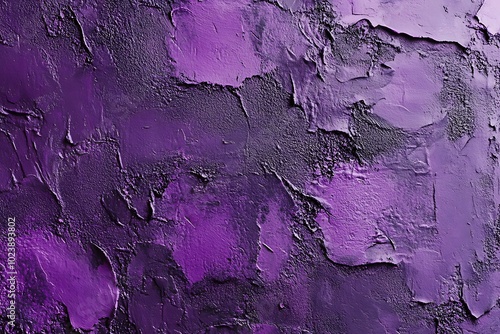 Ultra-violet concrete wall with bright abstract grunge texture and vibrant purple stucco