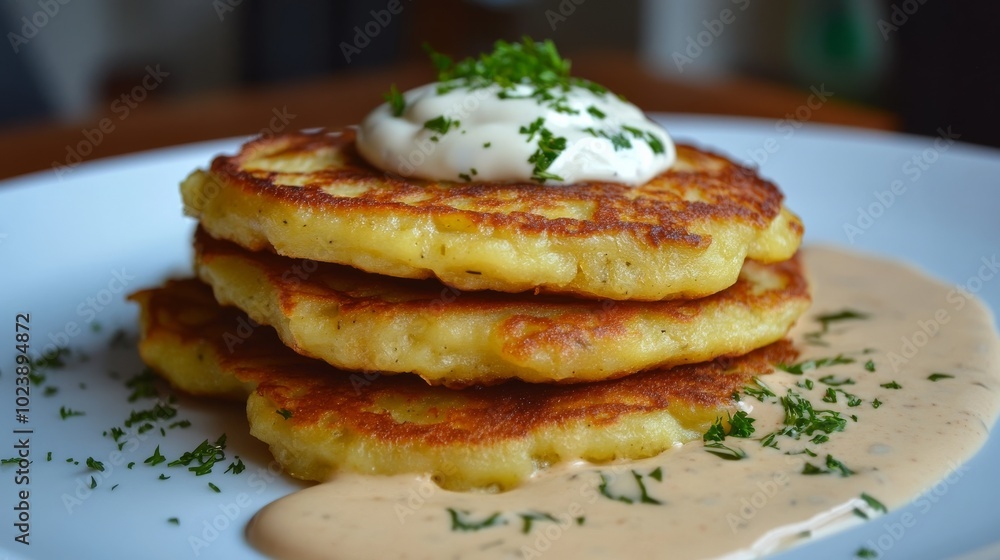 P'cakes w/ sauce P'cakes w/ sauce