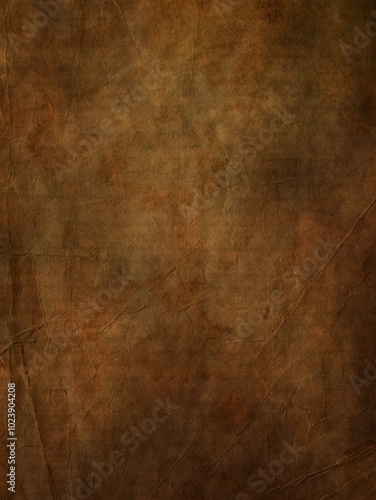 An old brown paper background with a rich texture, highlighting its worn and rustic characteristics.