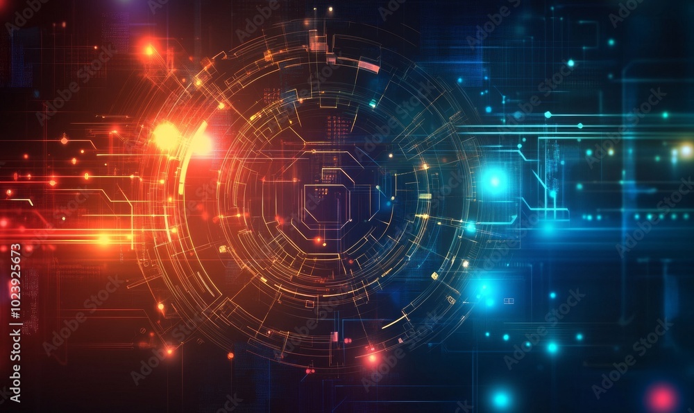 Abstract technology background Abstract technology background