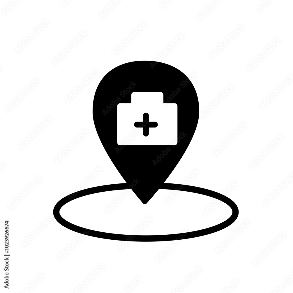 Obraz premium Maps And Location Icon