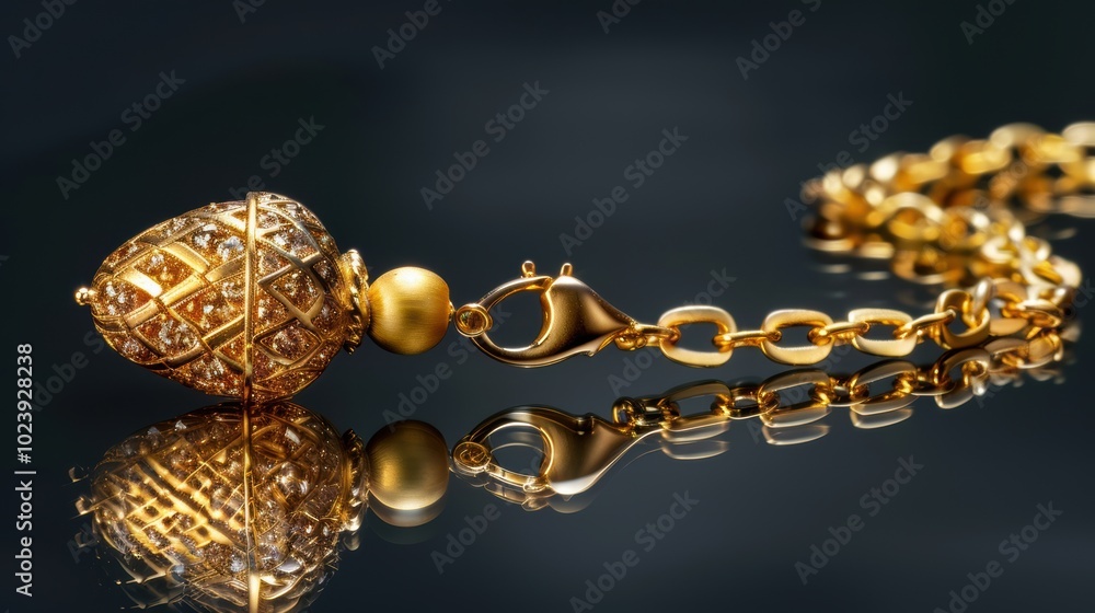 Gold Chain Necklace. Gold Chain Necklace.