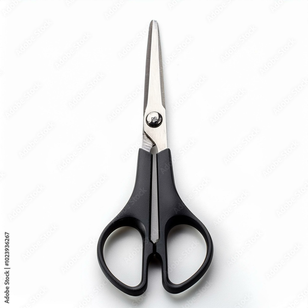 Black scissors isolated clipping path white background Black scissors isolated clipping path white background
