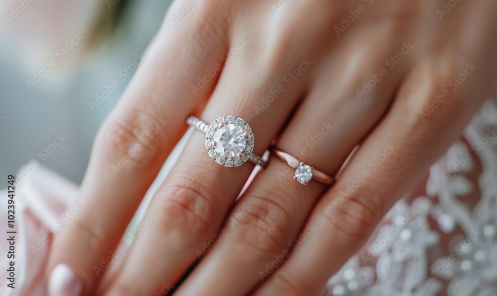 Diamond Engagement Ring. Diamond Engagement Ring.