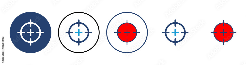 Target icon vector. goal icon vector. target marketing icon vector Target icon vector. goal icon vector. target marketing icon vector