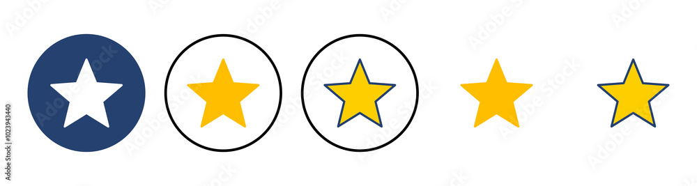 Star Icon vector. rating icon vector. favourite star icon Star Icon vector. rating icon vector. favourite star icon