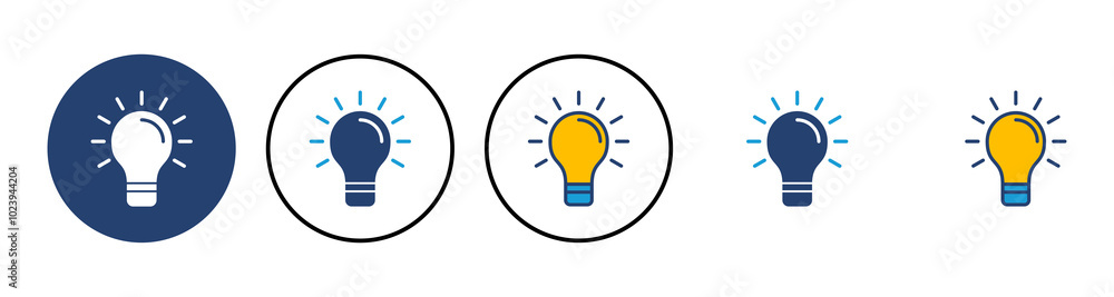 Lamp icon vector. Light bulb icon vector. idea symbol. Lamp icon vector. Light bulb icon vector. idea symbol.