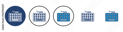 Keyboard icon vector. keyboard vector symbol