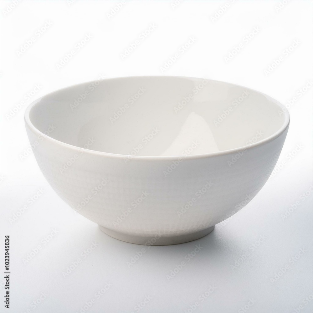 White bowl isolated on the white background. White bowl isolated on the white background.
