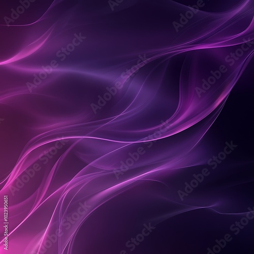 Wallpaper Mural A vibrant abstract design featuring flowing waves of purple and pink hues, creating a sense of movement and depth. Torontodigital.ca