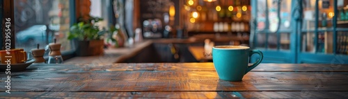 Craft Coffee Shops, vibrant colors, cozy setting, detailed, photography