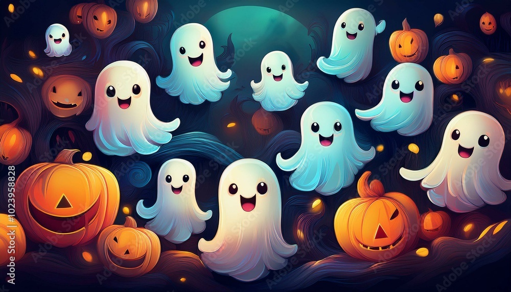 halloween seamless pattern halloween seamless pattern