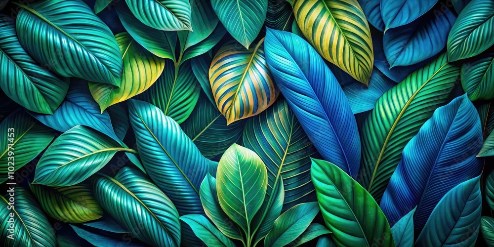 Abstract Luxury Light Art Background with Tropical Leaves for Elegant Decor Abstract Luxury Light Art Background with Tropical Leaves for Elegant Decor