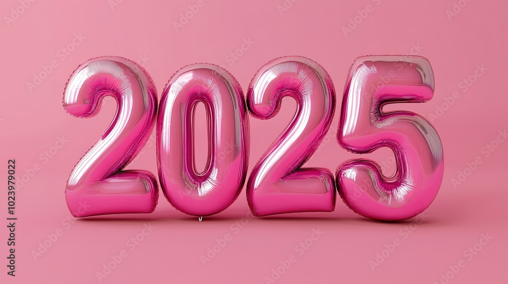 Fresh 2025 Number Design for the New Year Fresh 2025 Number Design for the New Year