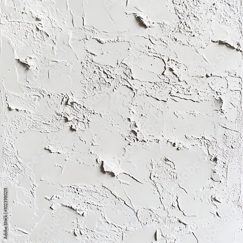 A textured white wall showcasing a rough, uneven surface with a subtle, artistic feel.