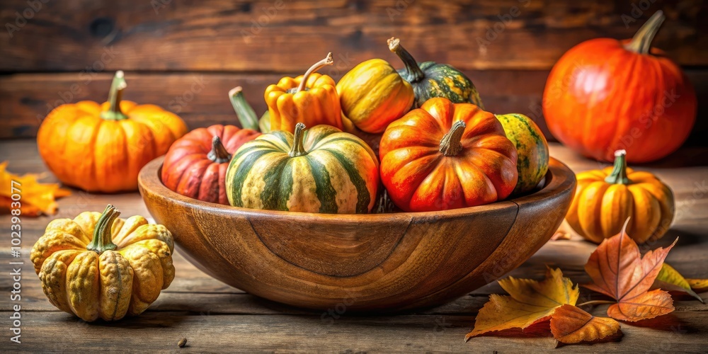 Add cozy rustic pumpkins in a wooden bowl to elevate your autumn decor, creating inviting seasonal styling ideas that enhance the warmth and charm of your home. Add cozy rustic pumpkins in a wooden bowl to elevate your autumn decor, creating inviting seasonal styling ideas that enhance the warmth and charm of your home.