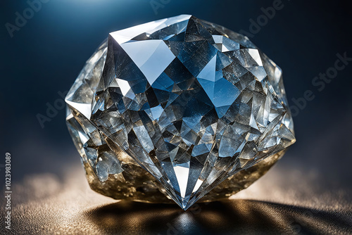 Shiny diamonds in various sizes ,Reflective Surface massive crystal