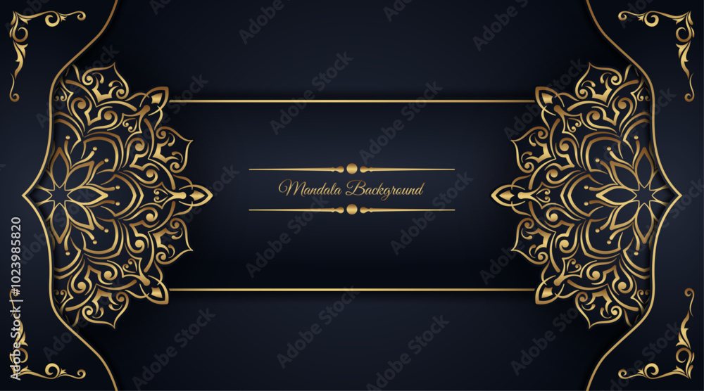 Luxury mandala background, round decoration Luxury mandala background, round decoration
