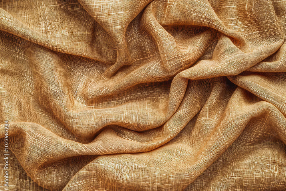 Brown cotton fabric texture background, seamless pattern of natural textile. Brown cotton fabric texture background, seamless pattern of natural textile.
